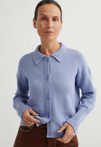 Utility Cardigan - Periwinkle