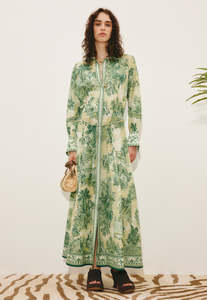 Sara Shirtdress - Green