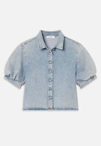 The Billow Sleeve Shirt - Puffin