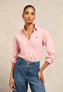 Holland Cooper: Oxford Shirt - Pink