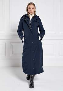 Holland Cooper: Longline Training Coat - Ink Navy
