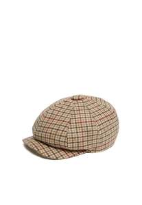 Baker Boy Tweed Cap - Charlton Tweed