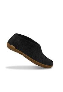 Glerups: The Honey Rubber Shoe - Charcoal