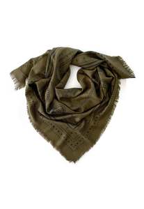 Dark Hampton: The Yorke Wool Silk Scarf