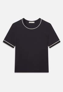 Frame: The Ringer Baby Tee - Navy Multi