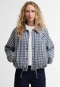 Jackets Blazers: Ovingham Casual Jacket - Gingham Navy/Neutral
