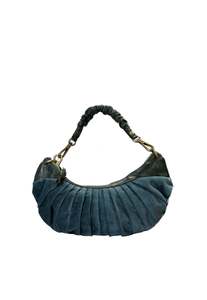Luna Small Shoulder Bag - Petroleum/Bottle Green