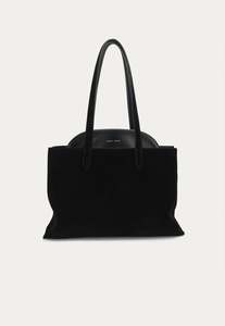 Vault Tote - Black Suede