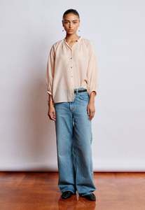 Everyday Blouse - Blush Liberty