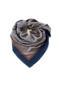 Dark Hampton: Sutherland Wool Silk Scarf