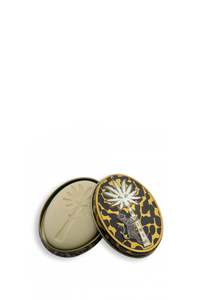 Ambra Nera Soap 25g in Tin