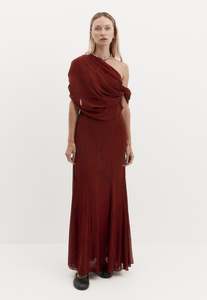 Lucille Dress - Burgundy