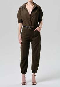 Citizens Of Humanity: Ciela Bubble Utility - Moss