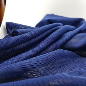 Blues: Navy Sheer Stretch Mesh