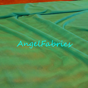 Aquas: Teal Sheer Stretch Mesh