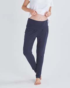 Maternity Pants: Eden  Maternity Bamboo Lounge Pants in Navy