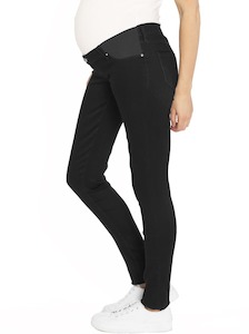 Maternity Under the Belly Skinny Fit Jeans in Black
