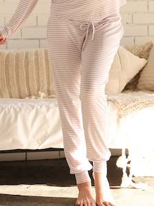 Sleepwear Seperates: Maternity and Nursing Bamboo/Cotton Pyjama Pants - Lavender
