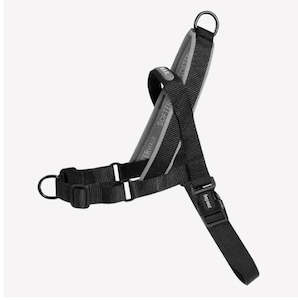 Dog And Puppy Harnesses: ZEE.DOG SOFTER WALK HARNESS - GOTHAM - Small