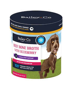 Bailey + Co - Beef Bone Broth with Blueberry 30 paws 65g
