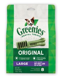 Dog And Puppy Treats: Greenies Org Large Dental Chew 340g 8pc