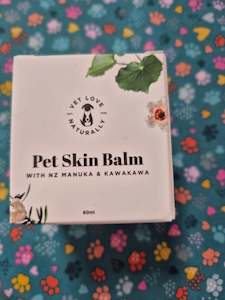 Dog And Puppy Health Care: Pet Skin Balm - With Manuka & Kawakawa