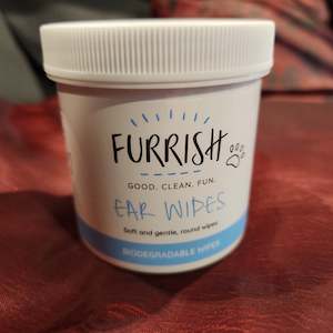 Dog And Puppy Health Care: Furrish Ear Wipes 100pk