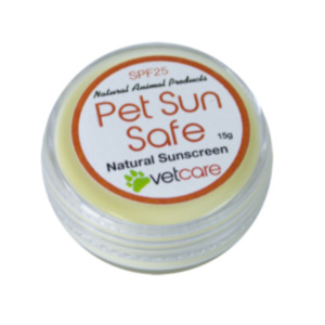 Dog And Puppy Health Care: Vetcare Pet Sun Safe Sunscreen 15g