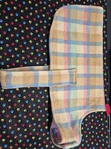 Recycled Wool Blanket Dog Coat 41cm #84