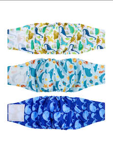 Dog And Puppy Clean Up: Male Dog Nappy - Size L