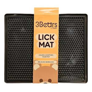 3Bears LickMat Large Grey