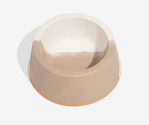 Dog And Puppy Bowls: IN STORE ONLY - Zee Dog Melamine Bowl Desert - Small