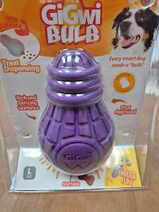 GIGWI TREAT DISPENSING BULB - LARGE