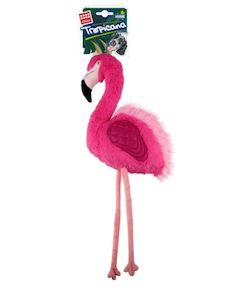 Dog And Puppy Gigwi: Gigwi Tropicana Dog Toy - Pink Flamingo