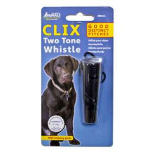 Dog And Puppy Other Items: Clix Two Tone Whistle
