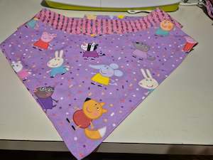 Kash's Closet - Dog Bandana - Reversible pink print