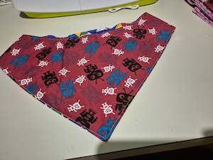 Kash's Closet - Dog Bandana - robot print