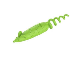 GIGWI ROLLED-TAIL MOUSE WITH CATNIP