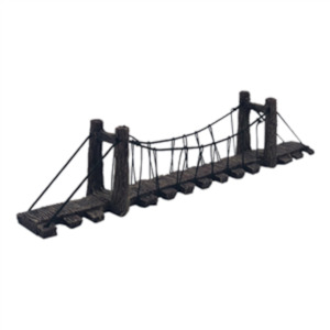 Fish Tanks: AquaWorld Suspension Bridge 39.4x5-8cm