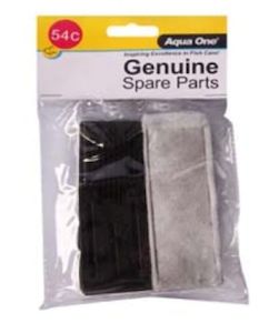 Aqua One Cartridge Carbon - H100 ClearView - 54C 2 pk