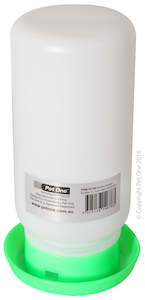 Chickens And Poultry: Poultry Gravity Drinker 1L 11cm Dia X 20.2cm H