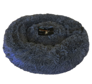 Cat: Calming Pet Bed Charcoal - 50cm