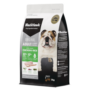 Cat Dog Food 2: Black Hawk Dog Adult Chicken & Rice