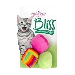 Cat Toys: Bliss Balls 3pk