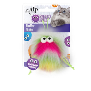 Cat Toys: AFP Furry Ball Cat Fluffer