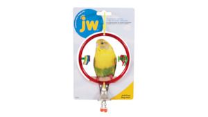 Birds: JW Insight Ring Clear Bird Toy