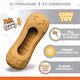 Strong Chew Fillable Peanut Treat Toy - Wolf