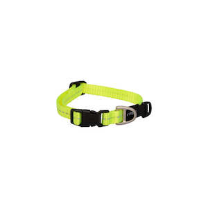 Dog Tethering: Rogz Utility Classic Collar Dayglo