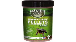 Reptiles: Omega One Juvenile Turtle Pellets