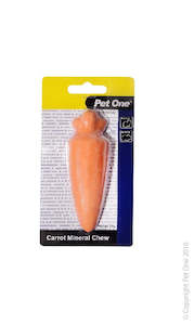 Small Animals: Pet One Mineral Chew Carrot 35g